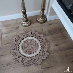 Dywanik ze sznurka bawełnianego 50cm