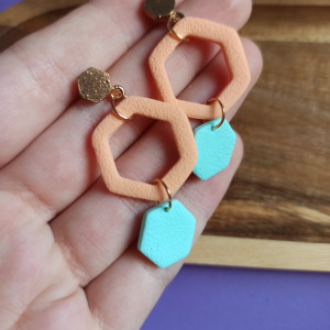 Kolczyki wiszące sztyfty