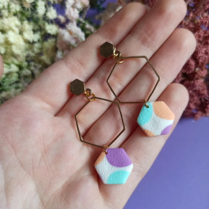 Kolczyki wiszące sztyfty