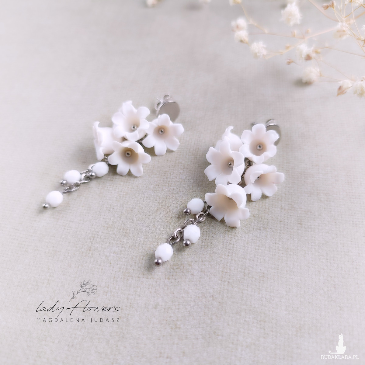 Kolczyki z konwaliami