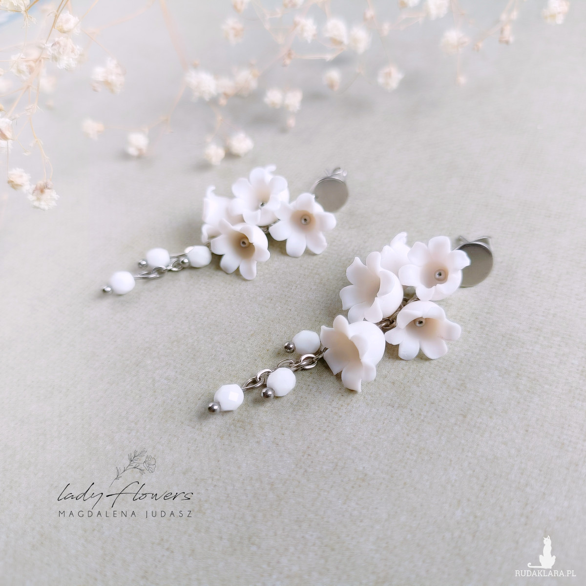 Kolczyki z konwaliami