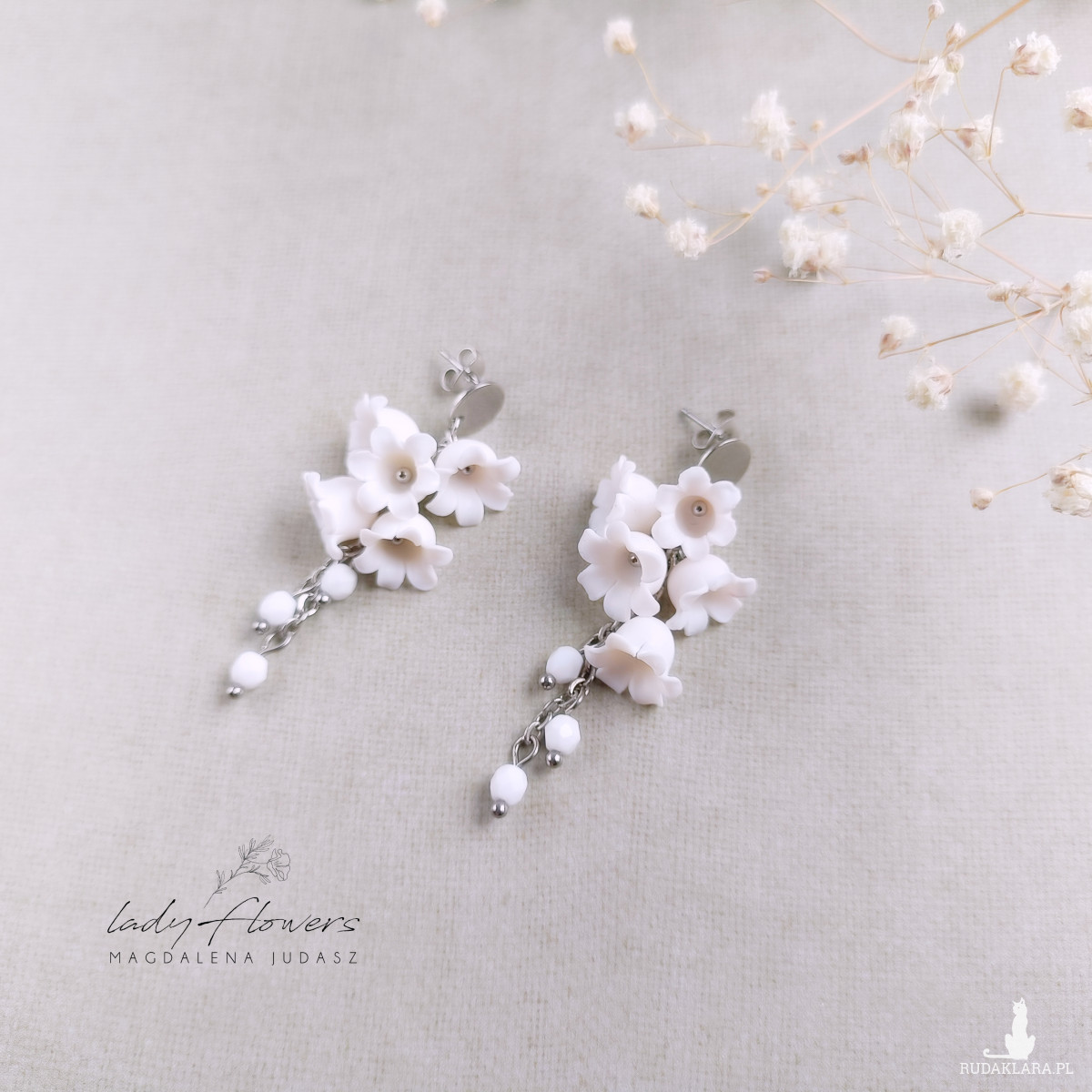 Kolczyki z konwaliami