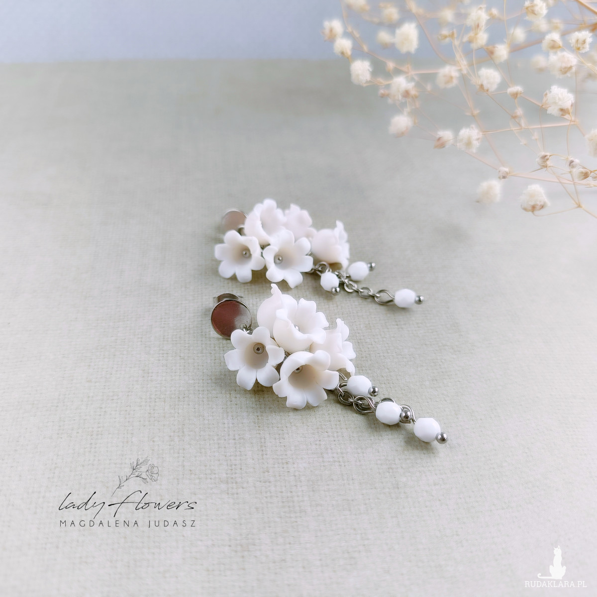 Kolczyki z konwaliami