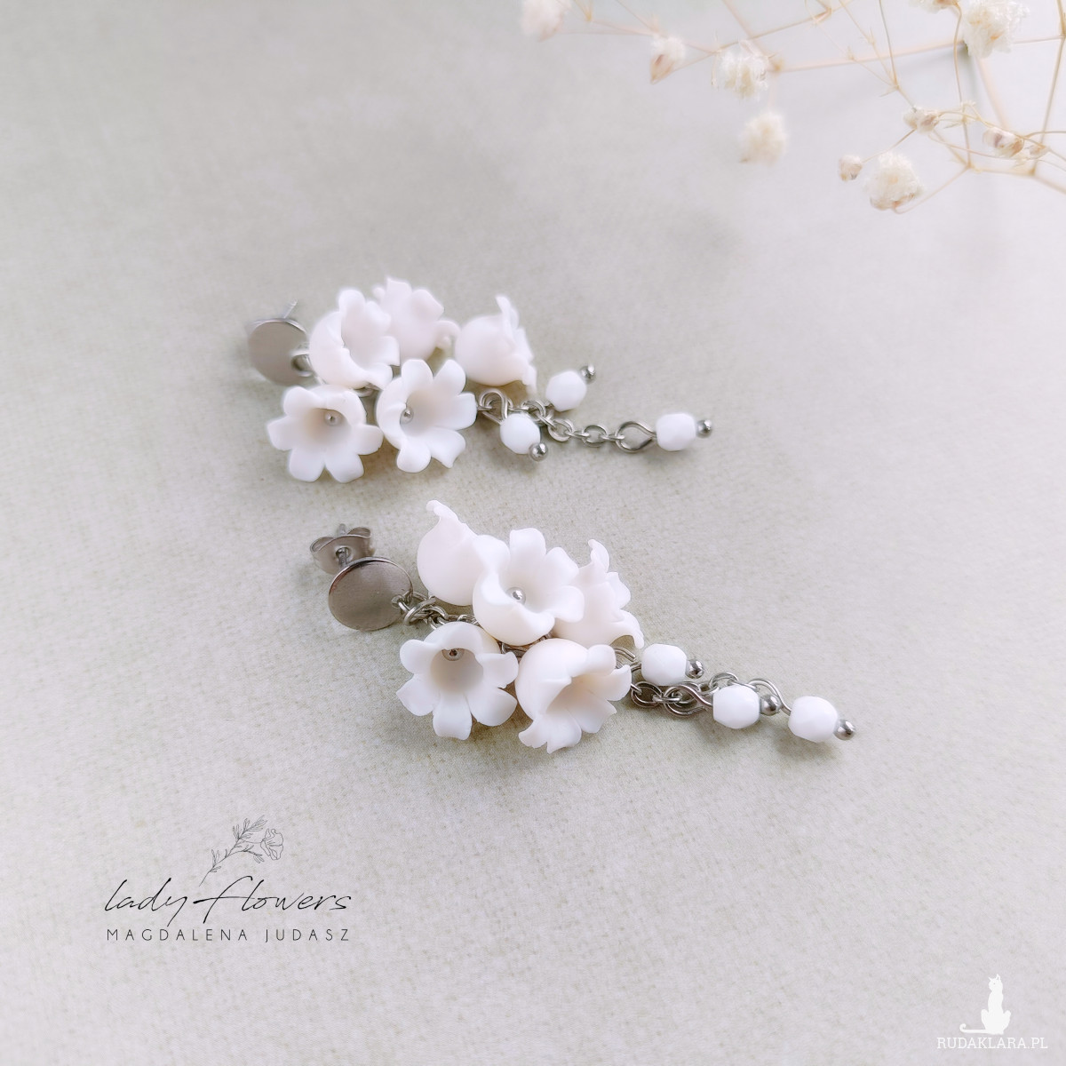 Kolczyki z konwaliami