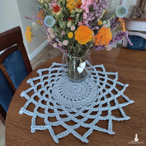 Serweta ażurowa ze sznurka 55cm