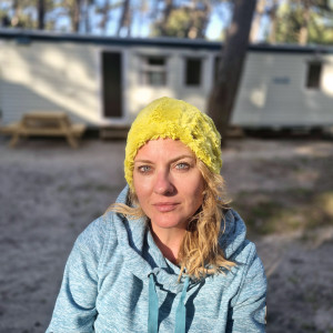 Futrzana  sztuczne futro czapka