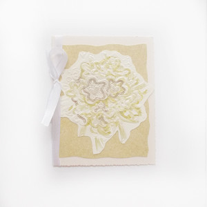 kremowa kartka okolicznościowa, bukiet kartka bez życzeń, kartka na różne okazje, pastelowa kartka uniwersalna, podziękowania