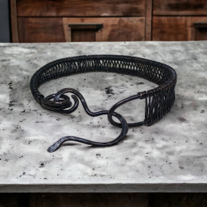 Oryginalna bransoletka z czystej miedzi "Luna"