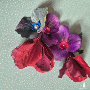 Kolczyki kwiaty leciutkie