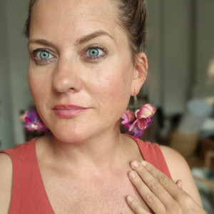 Kolczyki kwiaty leciutkie