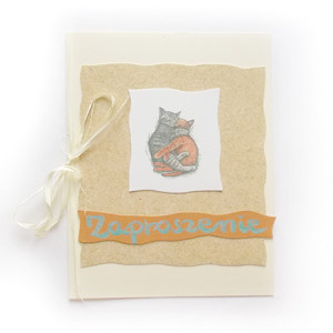 eko zaproszenie, koty zaproszenie na różne okazje, zwierzęta zaproszenie bez tekstu, vintage zaproszenie, proste zaproszenia, ładne zaproszenia, retro zaproszenia, ogólne zaproszenia