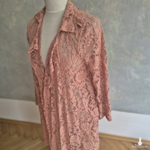 płaszcz koronkowy tunika