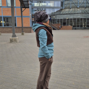 Czapka smerfetka codzienna