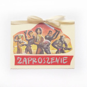 chłopiec zaproszenie na urodziny, star wars zaproszenie dla chłopaka, zaproszenie z gwiezdnymi wojnami, komiksowe zaproszenie, zaproszenie na imprezę, zaproszenia na różne okazje