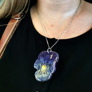 Prawdziwy bratek, bratki, suszony kwiat, żywica