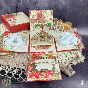 Exploding Box na święta Bożego Narodzenia