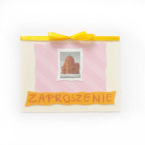 pastelowe zaproszenie ogólne, zaproszenie na różne okazje, afryka zaproszenie, architektura zaproszenie, podróże zaproszenie, zaproszenie uniwersalne