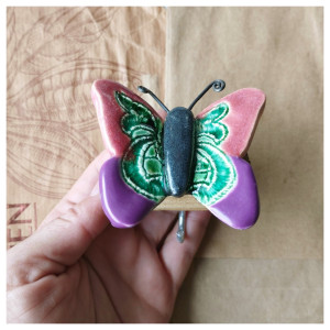 Wieszaczek z motylem