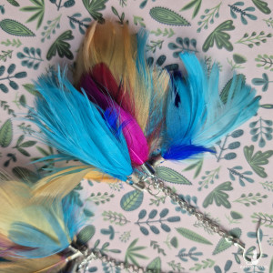 Kolczyki pióra leciutkie