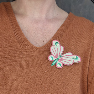 Naszywka naprasowanka motyl