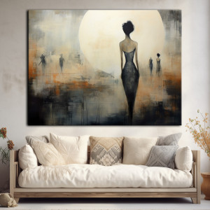 Wiktoriańska Praga - Obraz na płótnie 50x70cm - Druk, Blejtrama - Impresjonizm, Loft #9