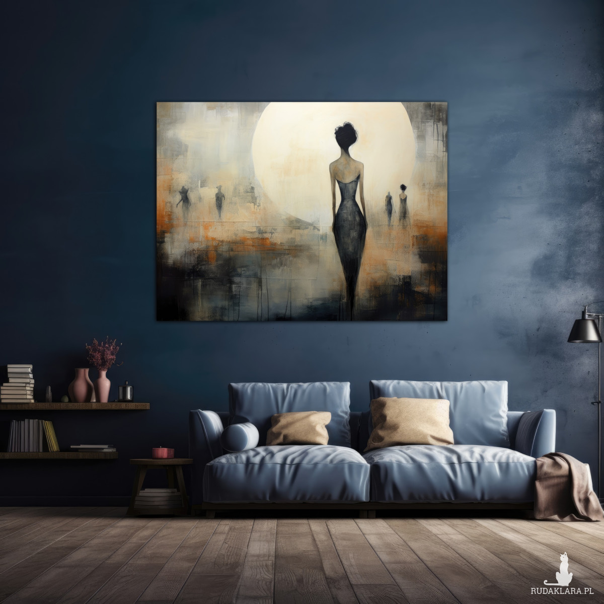 Wiktoriańska Praga - Obraz na płótnie 50x70cm - Druk, Blejtrama - Impresjonizm, Loft #9