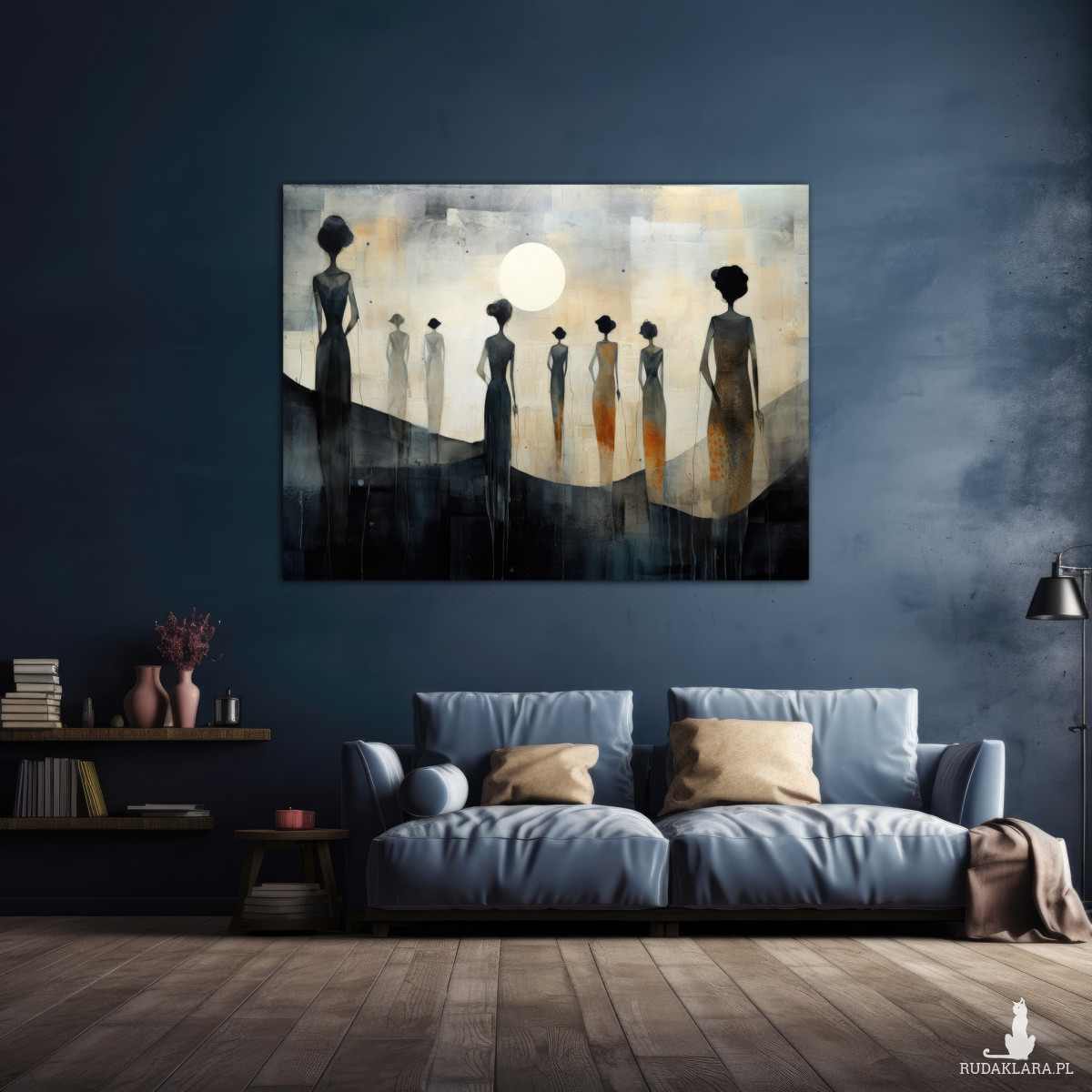 Wiktoriańska Praga - Obraz na płótnie 50x70cm - Druk, Blejtrama - Impresjonizm, Loft #11