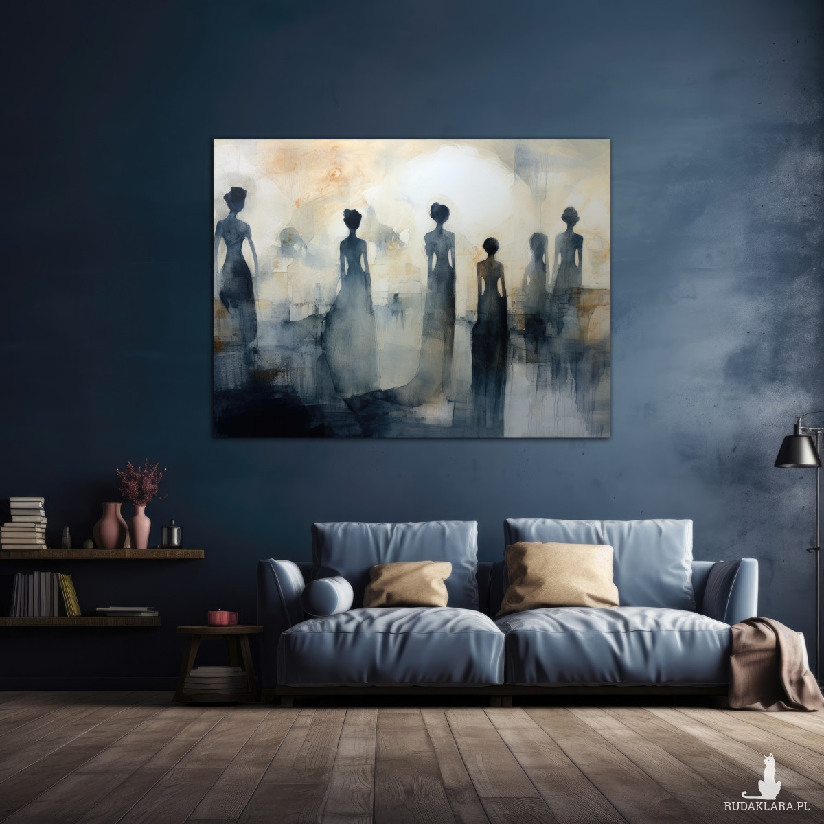 Wiktoriańska Praga - Obraz na płótnie 50x70cm - Druk, Blejtrama - Impresjonizm, Loft #12