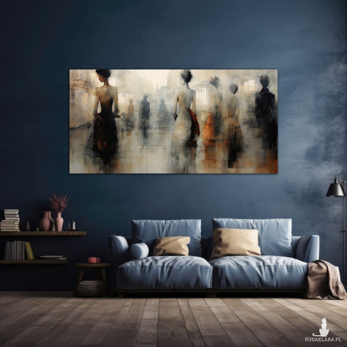 Wiktoriańska Praga - Plakat 30x60cm - Druk, Blejtrama - Impresjonizm, Loft #2