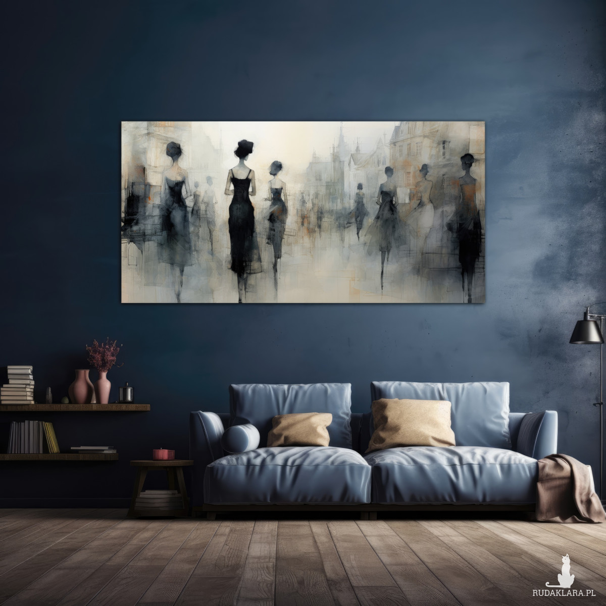 Wiktoriańska Praga - Plakat 30x60cm - Druk, Blejtrama - Impresjonizm, Loft #3