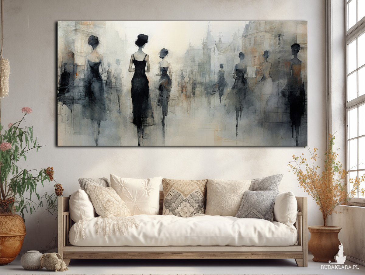 Wiktoriańska Praga - Plakat 30x60cm - Druk, Blejtrama - Impresjonizm, Loft #3