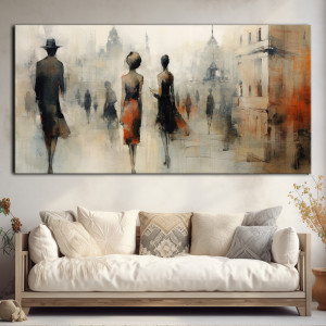 Wiktoriańska Praga - Plakat 30x60cm - Druk, Blejtrama - Impresjonizm, Loft #5