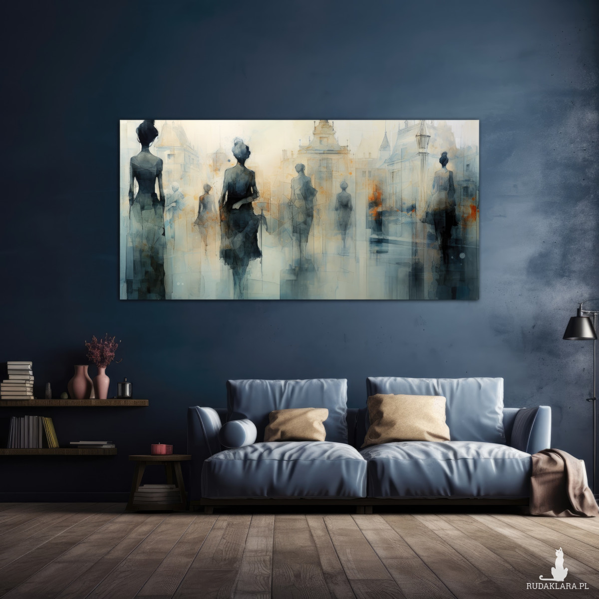 Wiktoriańska Praga - Plakat 30x60cm - Druk, Blejtrama - Impresjonizm, Loft #6