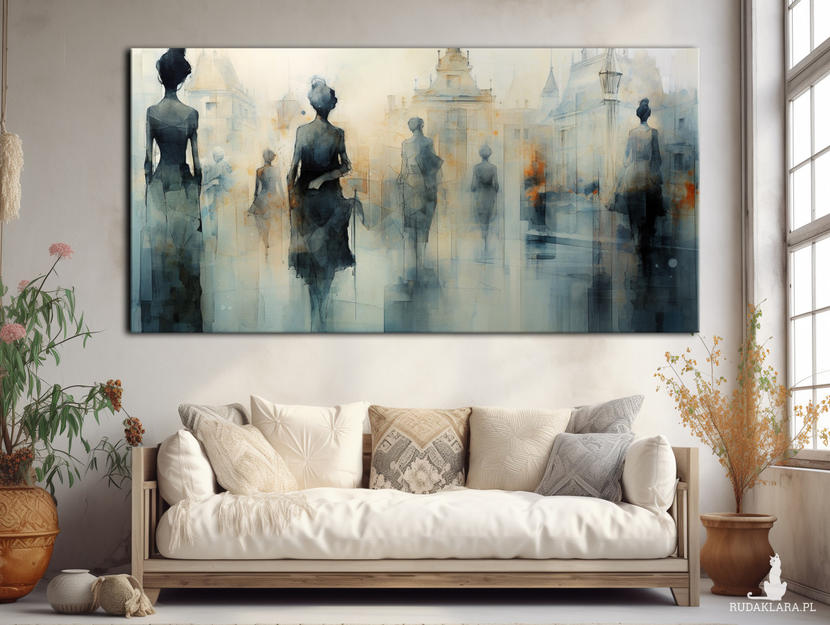 Wiktoriańska Praga - Plakat 30x60cm - Druk, Blejtrama - Impresjonizm, Loft #6