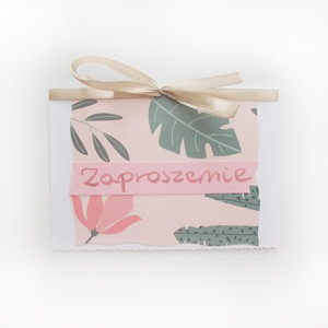 pastelowe zaproszenie w stylu boho, zaproszenie dla dziewczyny, zaproszenie na wieczór panieński, zaproszenie na 18, zaproszenie dla kobiety, ogólne zaproszenie na różne okazje