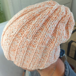 Bawełniana czapka damska  oversize