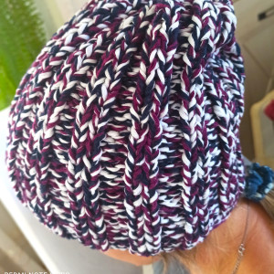 Bawełniana czapka damska  oversize