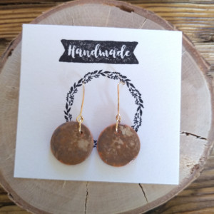 Delikatne kolczyki - kółka