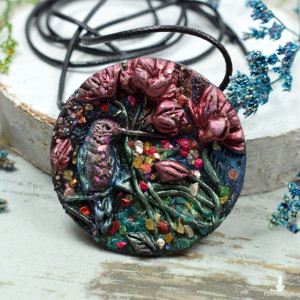 Koliber - duży wisiorek