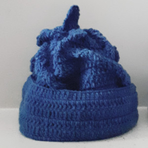 Czapka jak z bajki niebieska