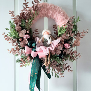 Wianek futerkowy Wróżka