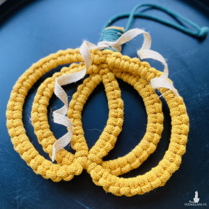 Dynia makrama , ozdoba do domu