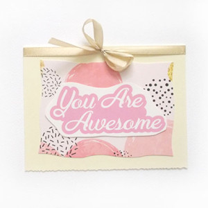 pastelowa kartka dla dziewczyny, pudrowa kartka na urodziny, awesome kartka dla nastolatki, urodzinowa kartka dla dziewczynki, kartka dla kobiety, kartka na wieczór panieński, kartka na 18