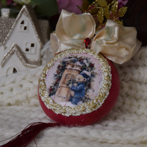 Bombka, bombki  na choinkę, dekoracja świąteczna