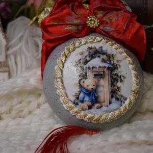 Bombka, bombki  na choinkę, dekoracja świąteczna