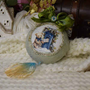 Bombka, bombki  na choinkę, dekoracja świąteczna