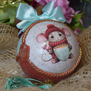 Bombka, bombki  na choinkę, dekoracja świąteczna