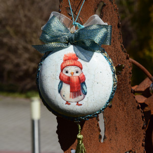 Bombka, bombki  na choinkę, dekoracja świąteczna