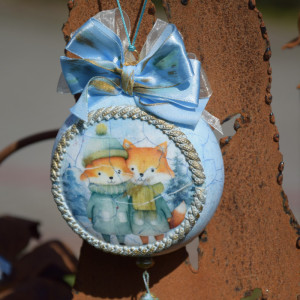 Bombka, bombki  na choinkę, dekoracja świąteczna