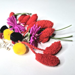 Klipsy zwariowane buje  długie